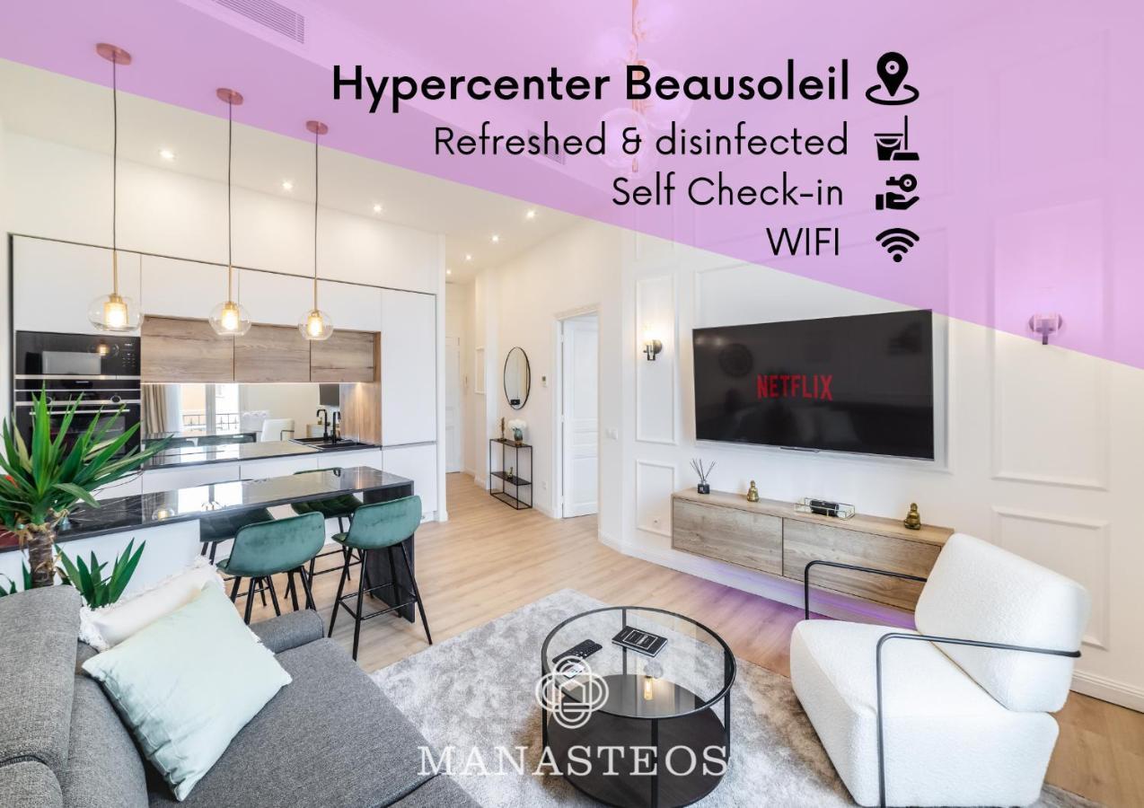 2Mn Monaco - Luxueux Appartement Belle Epoque - Ad 보솔레이 외부 사진